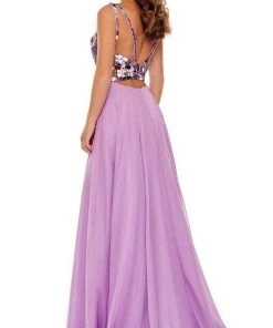 Rachel Allan - 70060 Sweetheart Cut Glass Bodice A-Line Gown 9 Rachel Allan - 70060 Sweetheart Cut Glass Bodice A-Line Gown