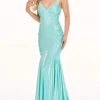 Rachel Allan - 70061 Sleeveless Ruche-Ornate Mermaid Gown 2 Rachel Allan - 70061 Sleeveless Ruche-Ornate Mermaid Gown