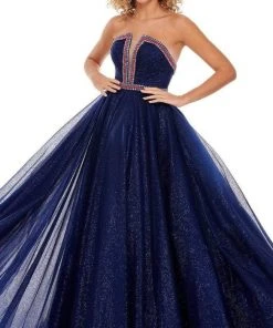 Rachel Allan - 70084 Strapless Tulle Ballgown