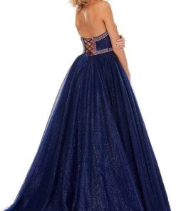 Rachel Allan - 70084 Strapless Tulle Ballgown 7 Rachel Allan - 70084 Strapless Tulle Ballgown