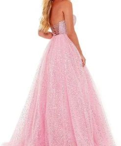 Rachel Allan - 70140 Strapless Sweetheart A-Line Gown