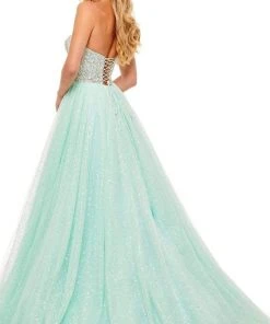 Rachel Allan - 70140 Strapless Sweetheart A-Line Gown