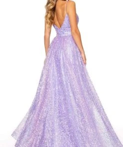 Rachel Allan - 70151 Sequin Ornate A-Line Gown 11 Rachel Allan - 70151 Sequin Ornate A-Line Gown