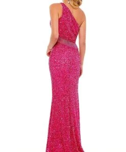 Rachel Allan - 70186 Bead Fringed Sequin Gown 15 Rachel Allan - 70186 Bead Fringed Sequin Gown