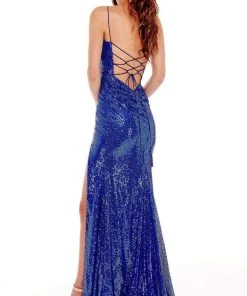 Rachel Allan - 70197 Scoop Neck Sequin Gown 17 Rachel Allan - 70197 Scoop Neck Sequin Gown