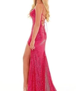 Rachel Allan - 70197 Scoop Neck Sequin Gown 11 Rachel Allan - 70197 Scoop Neck Sequin Gown