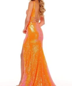 Rachel Allan - 70208 Sequin Trumpet Evening Dress 13 Rachel Allan - 70208 Sequin Trumpet Evening Dress
