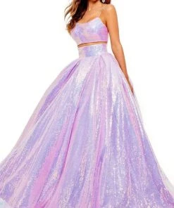 Rachel Allan - 70238 Two-Piece Sequin Ballgown