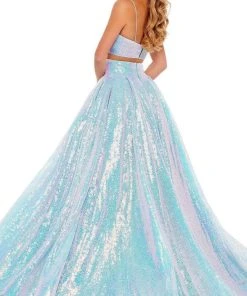 Rachel Allan - 70238 Two-Piece Sequin Ballgown