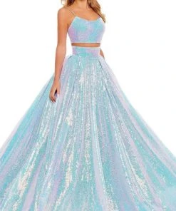 Rachel Allan - 70238 Two-Piece Sequin Ballgown