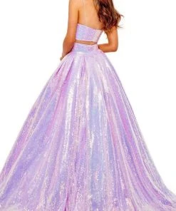 Rachel Allan - 70238 Two-Piece Sequin Ballgown