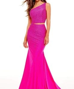 Rachel Allan - 70255 Two-Piece Beaded Mermaid Gown