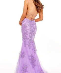 Rachel Allan - 70270 Floral Ornate Mermaid Gown