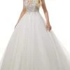 Rachel Allan - M780 Fully Beaded Bodice Tulle Ballgown Wedding Dress 1 Rachel Allan - M780 Fully Beaded Bodice Tulle Ballgown Wedding Dress