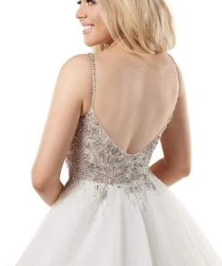 Rachel Allan - M780 Fully Beaded Bodice Tulle Ballgown Wedding Dress 11 Rachel Allan - M780 Fully Beaded Bodice Tulle Ballgown Wedding Dress