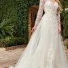 Rachel Allan - M786 Classic Tulle Embroidered Bridal Dress
