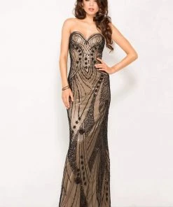 Scala - 48565 Dress In Black And Nude