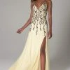 SCALA - 60086 Beads And Sequins Column Dress 2 SCALA - 60086 Beads And Sequins Column Dress