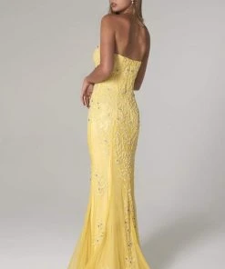 SCALA - 60097 Sweetheart Beads And Stones Sheath Dress 9 SCALA - 60097 Sweetheart Beads And Stones Sheath Dress