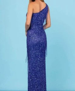SCALA - 60285 One Shoulder Sequin Gown 13 SCALA - 60285 One Shoulder Sequin Gown