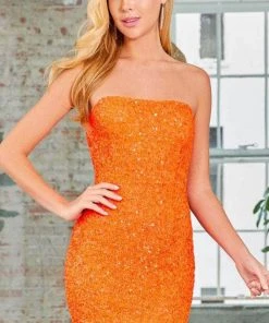 SCALA 60312 - Strapless Cocktail Dress 16 SCALA 60312 - Strapless Cocktail Dress