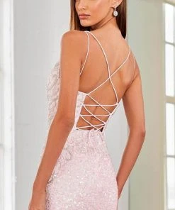 SCALA 60325 - Empire Waist Cocktail Dress