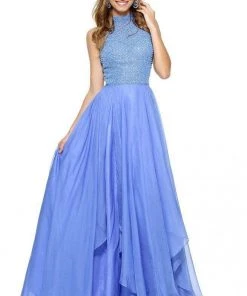 Sherri Hill - 50808 Beaded Halter Neck Chiffon Gown 23 Sherri Hill - 50808 Beaded Halter Neck Chiffon Gown