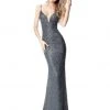 Sherri Hill - 50860 Fully Beaded Deep V-neck Sheath Dress 2 Sherri Hill - 50860 Fully Beaded Deep V-neck Sheath Dress