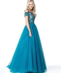 Sherri Hill - 51450 Embellished Off-Shoulder Ballgown 19 Sherri Hill - 51450 Embellished Off-Shoulder Ballgown