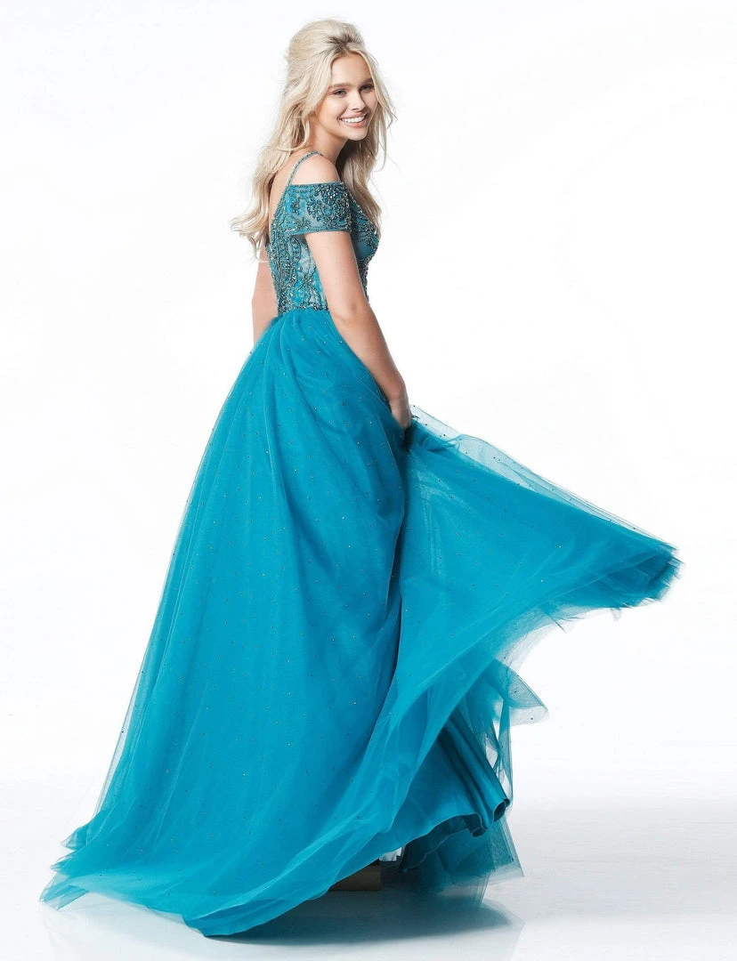 Sherri Hill - 51450 Embellished Off-Shoulder Ballgown 10 Sherri Hill - 51450 Embellished Off-Shoulder Ballgown