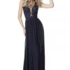 Sherri Hill - 51553 Plunging Halter A Line Evening Dress 1 Sherri Hill - 51553 Plunging Halter A Line Evening Dress