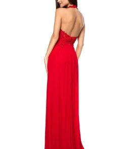 Sherri Hill - 51553 Plunging Halter A Line Evening Dress 11 Sherri Hill - 51553 Plunging Halter A Line Evening Dress