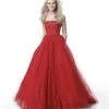 Sherri Hill - 51591 Beaded Strapless Pleated Ballgown