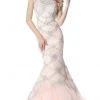 Sherri Hill - 51593 Beaded Lace Bateau Mermaid Dress 2 Sherri Hill - 51593 Beaded Lace Bateau Mermaid Dress