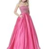 Sherri Hill - 51607 Beaded Taffeta Ballgown With Embellished Choker 2 Sherri Hill - 51607 Beaded Taffeta Ballgown With Embellished Choker