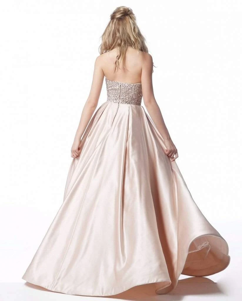 Sherri Hill - 51607 Beaded Taffeta Ballgown With Embellished Choker 7 Sherri Hill - 51607 Beaded Taffeta Ballgown With Embellished Choker