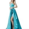 Sherri Hill - 51630 Strapless Semi-Sweetheart A-line Gown