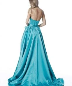 Sherri Hill - 51630 Strapless Semi-Sweetheart A-line Gown