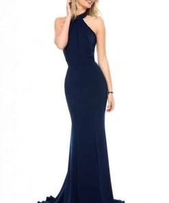 Sherri Hill - 51682 High Halter Mermaid Evening Dress