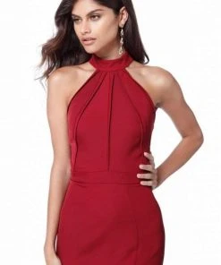 Sherri Hill - 51682 High Halter Mermaid Evening Dress