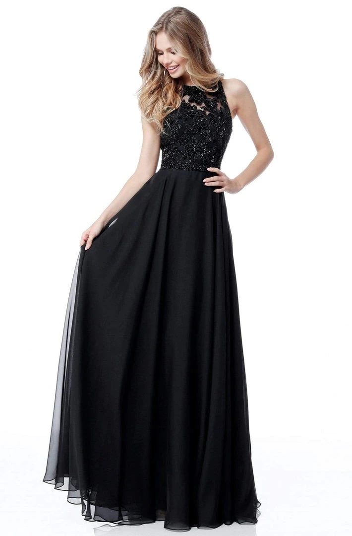 Sherri Hill - 51694 Jewel Full Figured Chiffon A-Line Evening Dress 3 Sherri Hill - 51694 Jewel Full Figured Chiffon A-Line Evening Dress