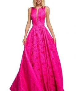 Sherri Hill - 51703 High Neckline Long Dress