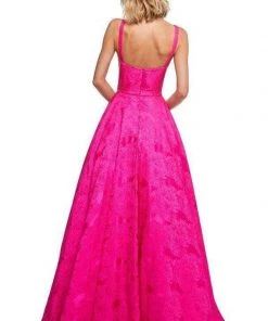 Sherri Hill - 51703 High Neckline Long Dress