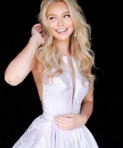 Sherri Hill - 51703 High Neckline Long Dress 24 Sherri Hill - 51703 High Neckline Long Dress