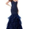 Sherri Hill - 51706 Beaded Sweetheart Long Lace Mermaid Dress 1 Sherri Hill - 51706 Beaded Sweetheart Long Lace Mermaid Dress