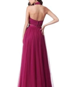 Sherri Hill - 51721 Two Piece Beaded High Halter A Line Dress 15 Sherri Hill - 51721 Two Piece Beaded High Halter A Line Dress