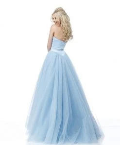 Sherri Hill - 51728 Strapless Sweetheart Pleated Ballgown