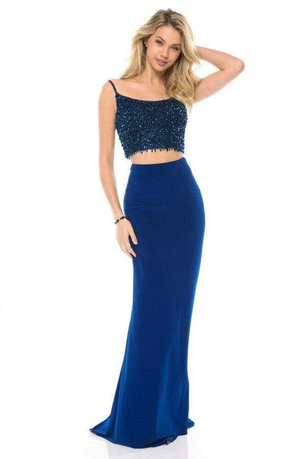Sherri Hill - 51760 Two Piece Beaded Scoop Fitted Dress 3 Sherri Hill - 51760 Two Piece Beaded Scoop Fitted Dress