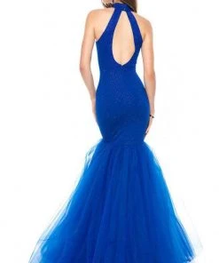 Sherri Hill - 51779 Beaded Sleeveless Bodice Fitted Mermaid Dress