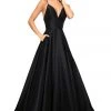 Sherri Hill - 51822 Plunging Empire Taffeta A Line Dress 1 Sherri Hill - 51822 Plunging Empire Taffeta A Line Dress